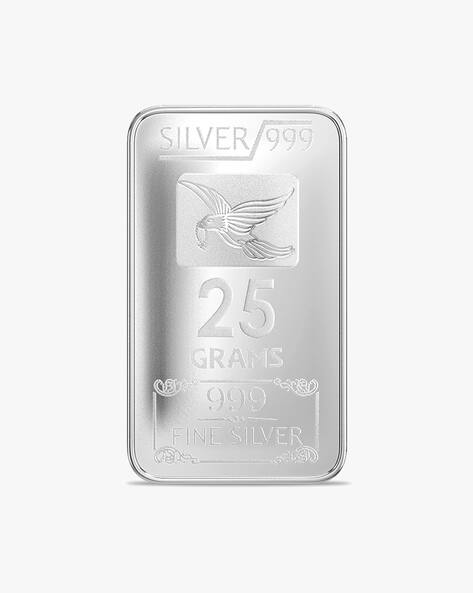 Joyalukkas 25 Gm 999 25G 999 Silver Bar