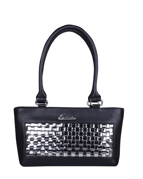 Buy ESBEDA Tan Embossed Textured Handbag online
