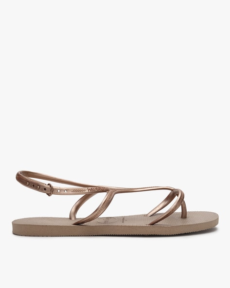 HAVAIANAS FLASH URBAN Rose Gold Sandals Flip Flops 41-42 UK 7.5-8 Ladies  Holiday £8.99 - PicClick UK