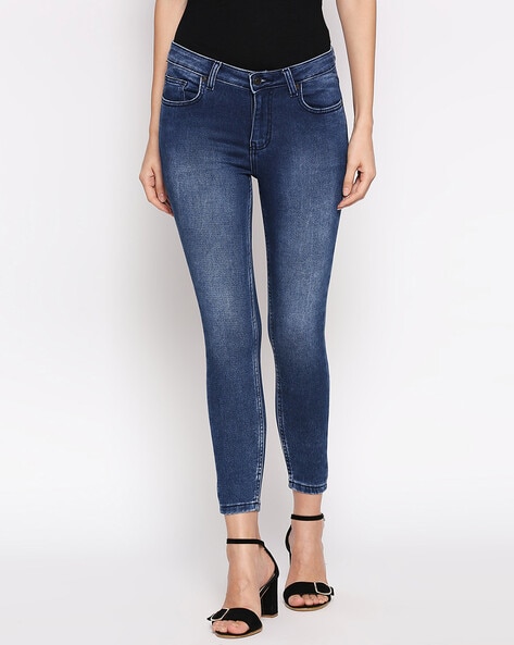YU by Pantaloons Skinny Women Blue Jeans - Buy YU by Pantaloons Skinny Women  Blue Jeans Online at Best Prices in India | Flipkart.com