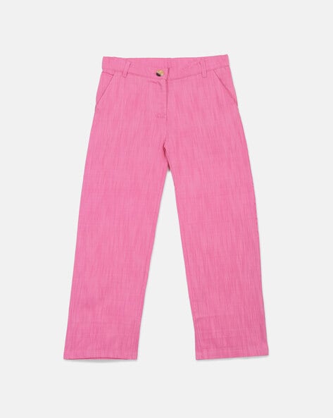 Buy Girls Linen Trouser Pants Cream Online at 56 OFF  Cub McPaws