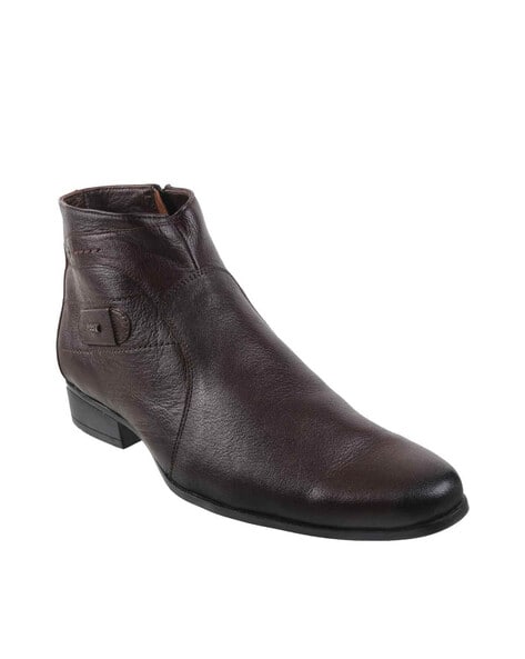 Buy Brown Boots for Men by Mochi Online