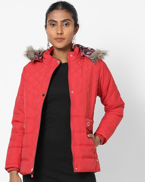 Wine Ladies TPU Parka Winter Jacket at Rs 549/piece | Parka Jacket in  Ludhiana | ID: 2851449948788