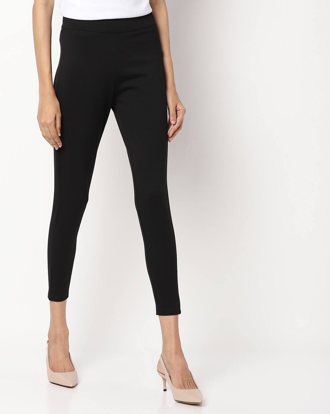Buy Black Trousers \u0026 Pants for Women by 