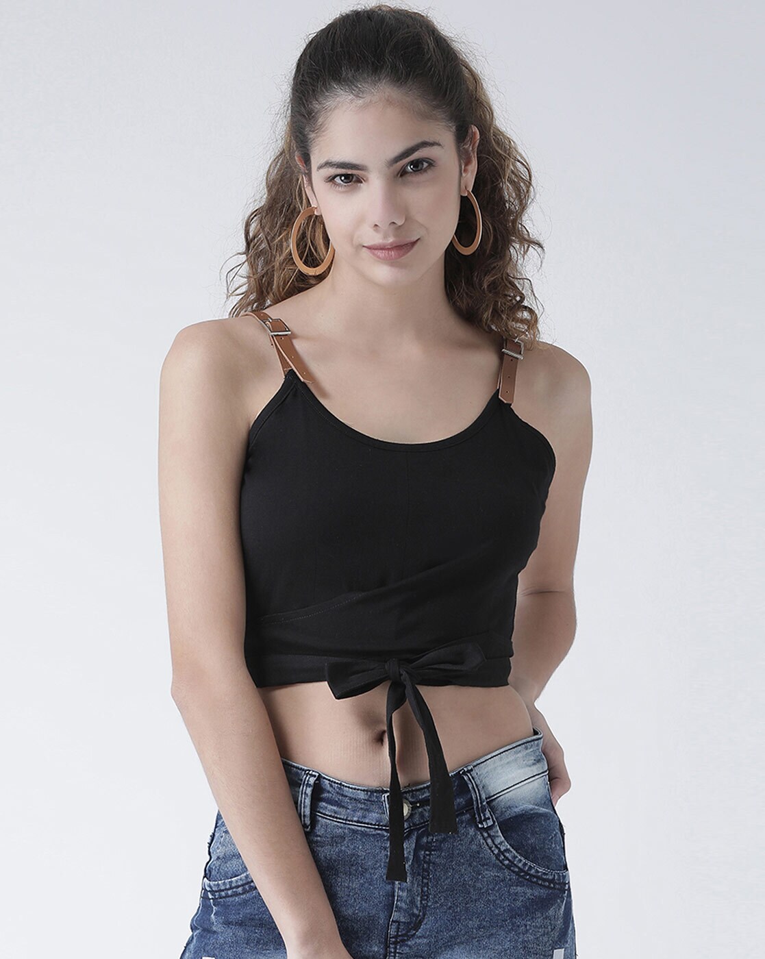 Buy Black Tops for Women by TEXCO Online