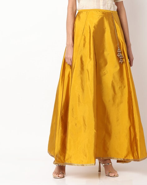Buy Yellow Skirts u0026 Ghagras for Women by Ira Soleil Online | Ajio.com