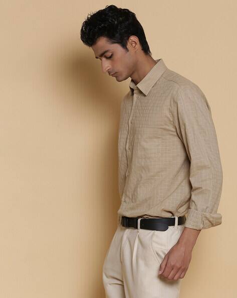 Abraham \u0026 Thakore Checked Classic Shirt 