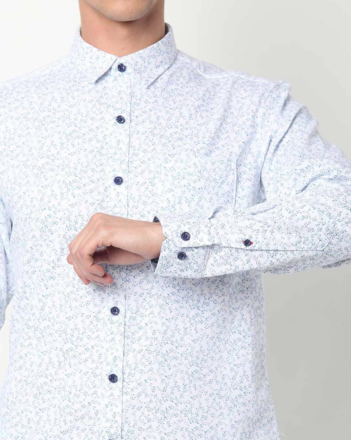 stretchable shirts white