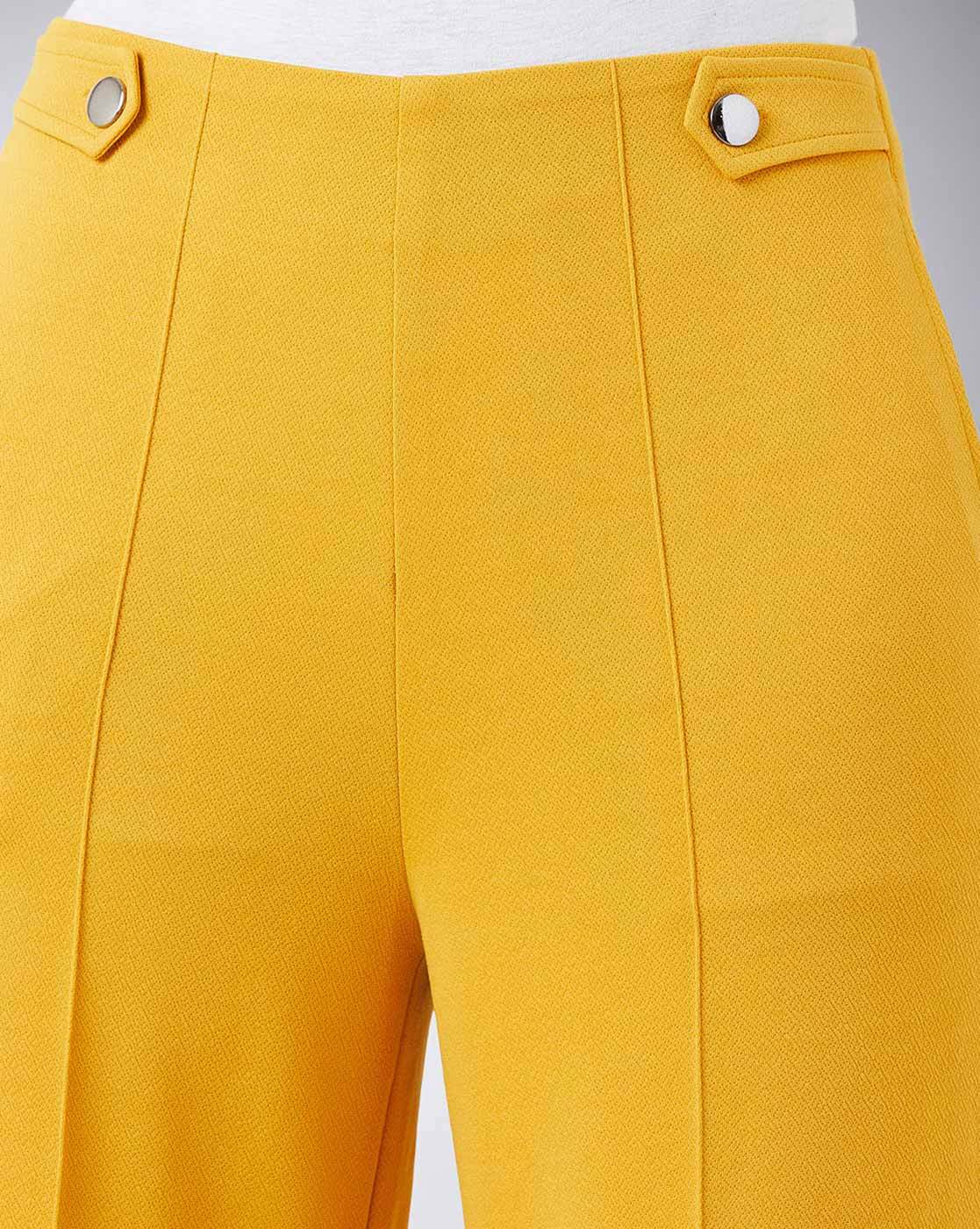 THEORY | Yellow Women's Casual Pants | YOOX