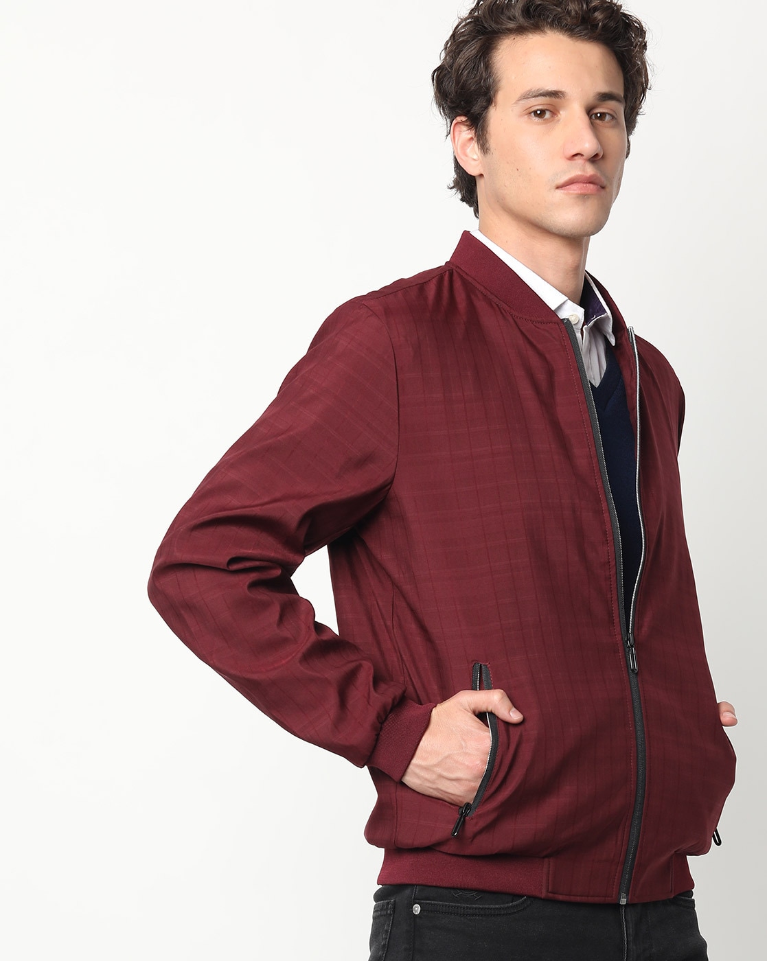 Buy White Jackets & Coats for Men by NETPLAY Online | Ajio.com