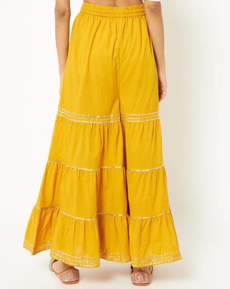 Yellow sharara pants Clearance
