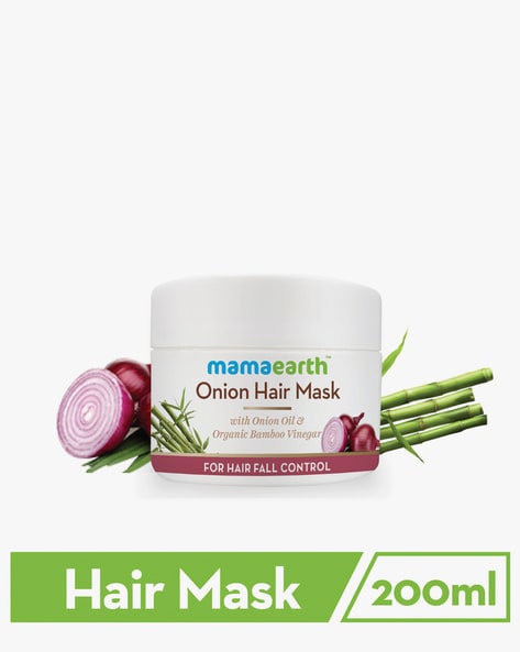 Buy Mamaearth Onion Hair Mask For Hairfall Control Online at Best Price   Distacart