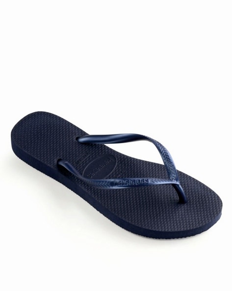 Navy havaianas 2025 flip flops