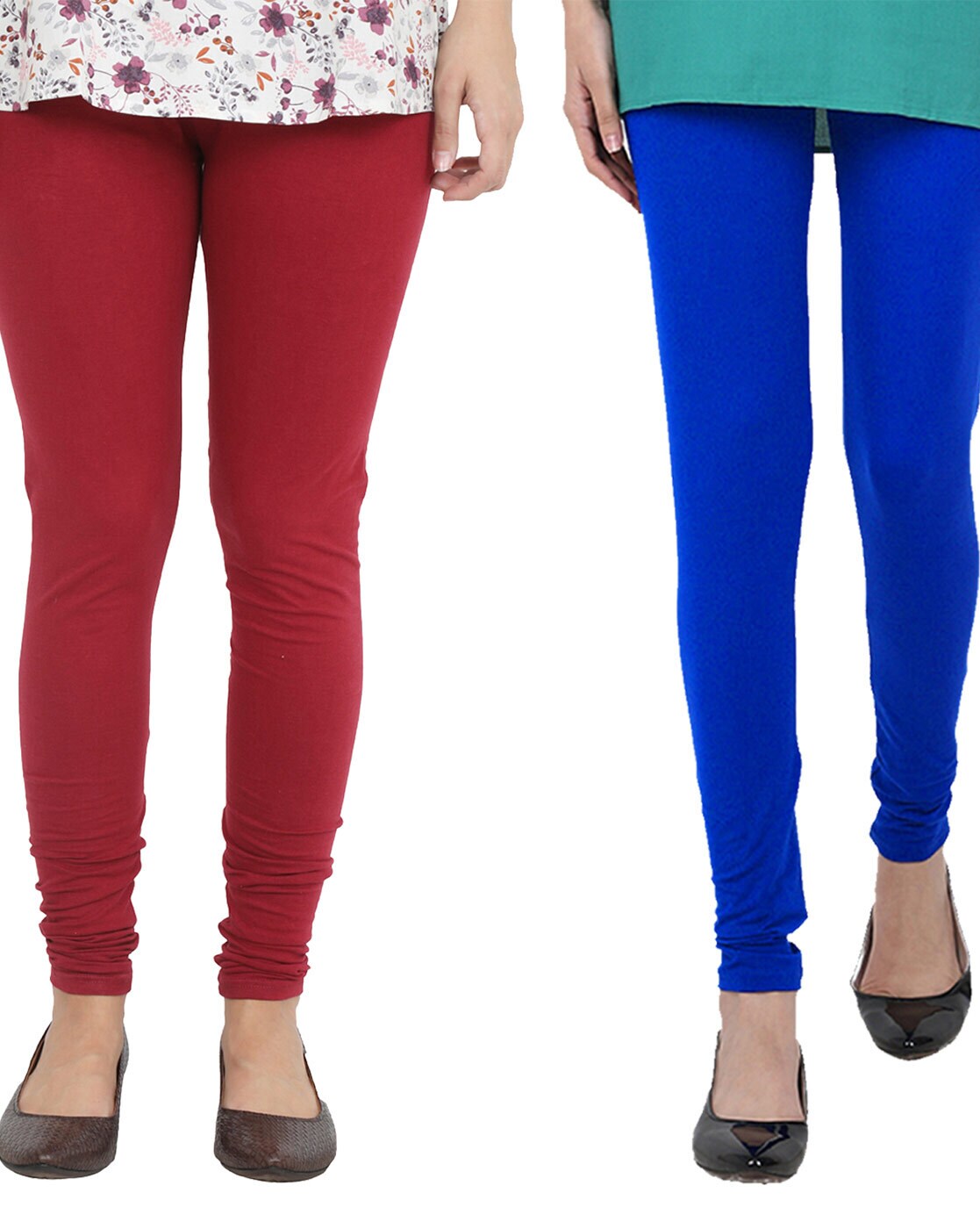 Buy Maroon Leggings For Women By Ngt Online Ajio Com