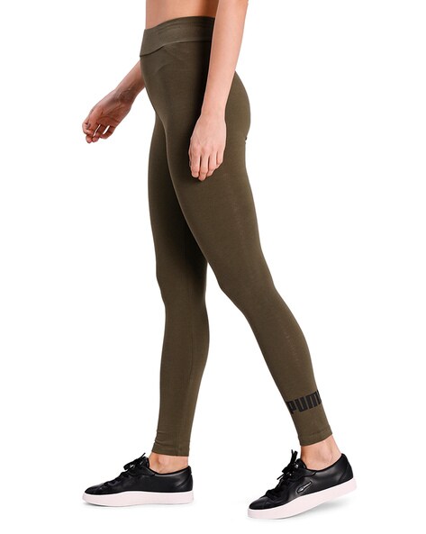 Nike Performance FAST HR 7/8 TIGHT - Leggings - oil green/reflective silver/ green - Zalando.de