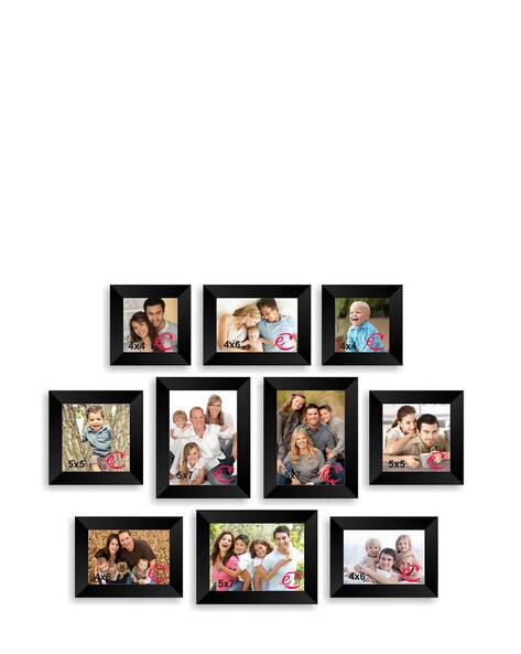 Black Wall Table Decor For Home Kitchen By Ecraftindia Ajio Com - Wall Frame Collage Maker