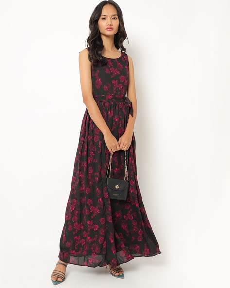 Harpa Printed Flared Maxi Dress