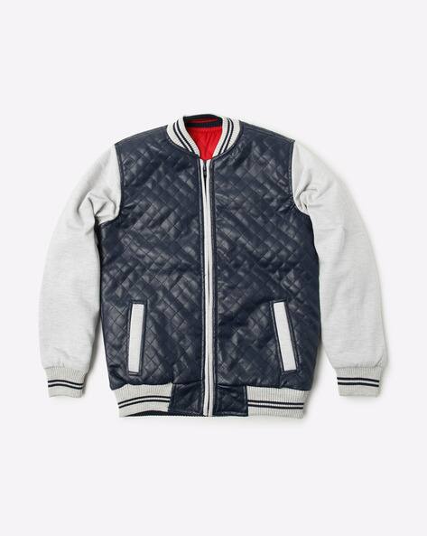 Quilted Front-Zip Jacket with Insert Pockets view 2
