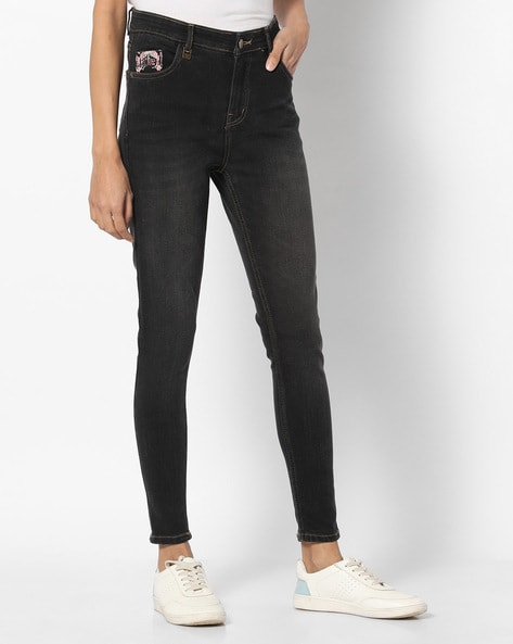 Hubberholme Women Mid-Rise Skinny Fit Jeans