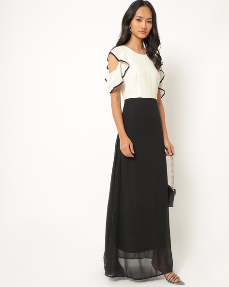 Buy White & Black Dresses for Women by HARPA Online