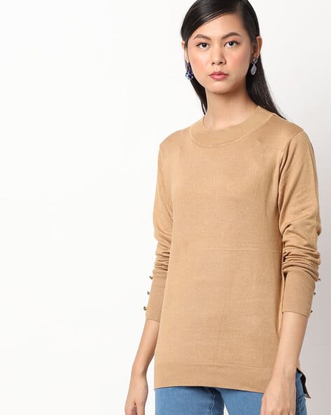 Buy Brown Sweaters Cardigans for Women by Fig Online