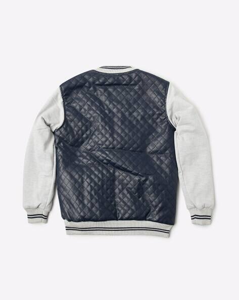 Quilted Front-Zip Jacket with Insert Pockets view 3