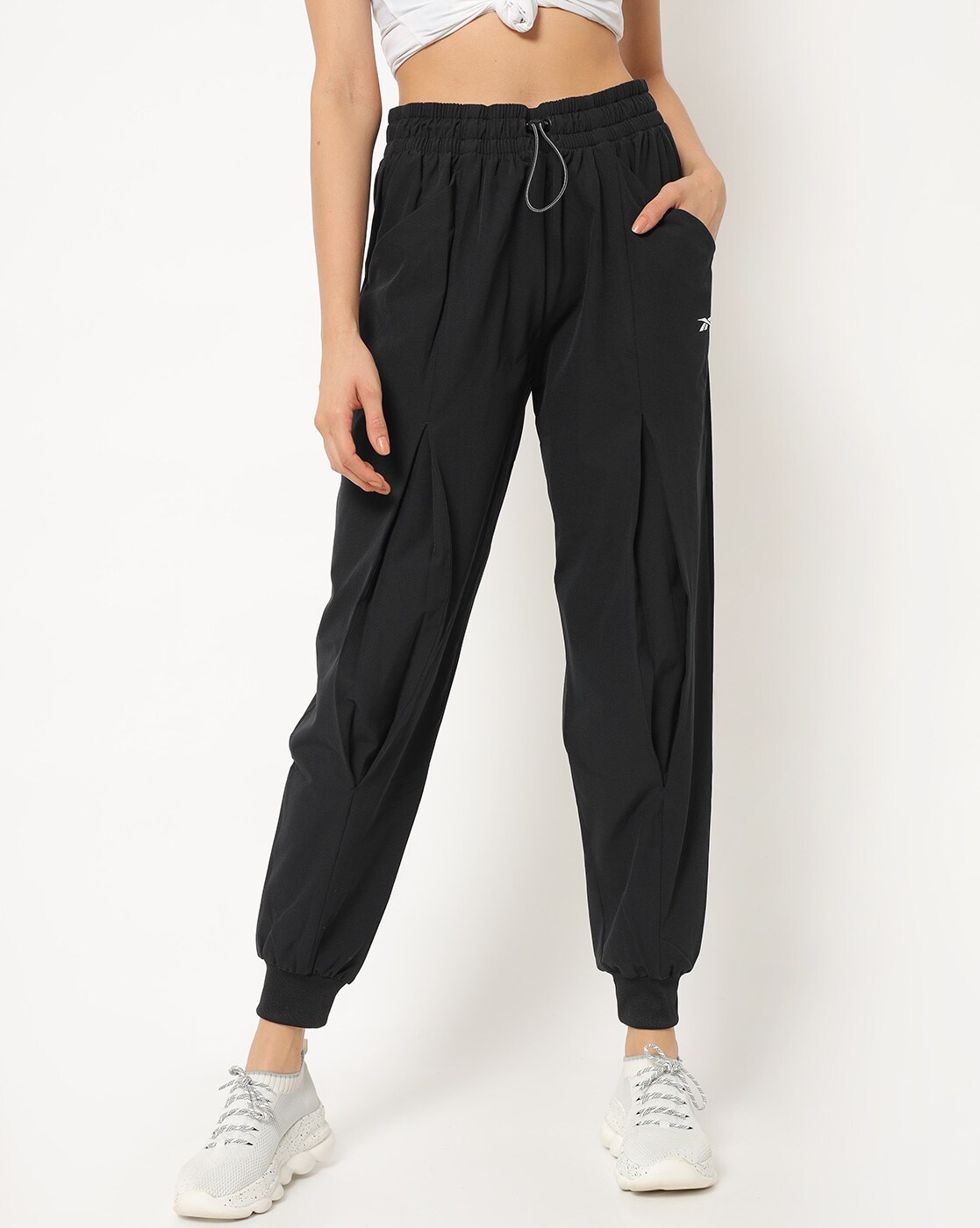 reebok women's slim fit jogger pants