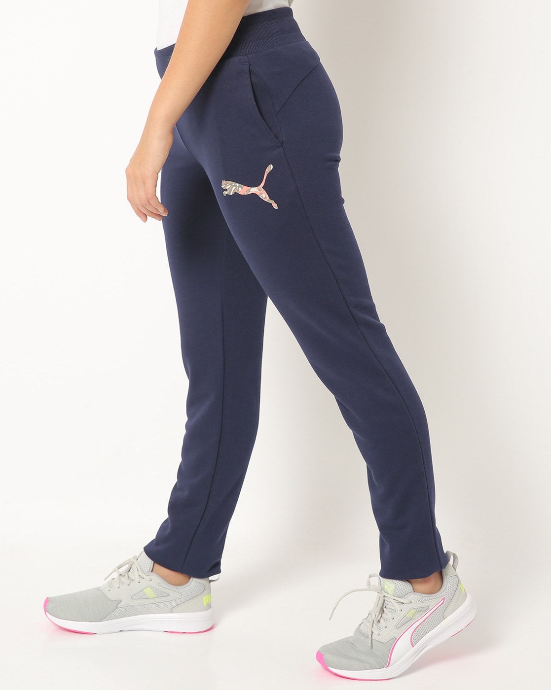 Puma core joggers womens navy new arrivals