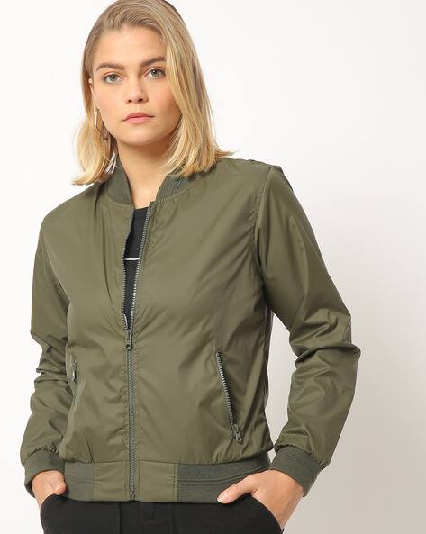 flying machine olive green jacket