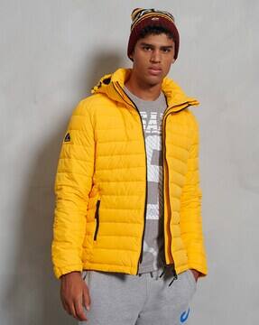 superdry mustard coat