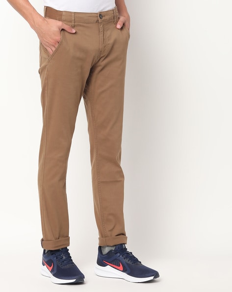 Buy Olive Green Trousers & Pants for Men by DUKE Online | Ajio.com