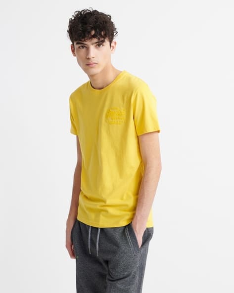 Buy Yellow Tshirts for Men by SUPERDRY 