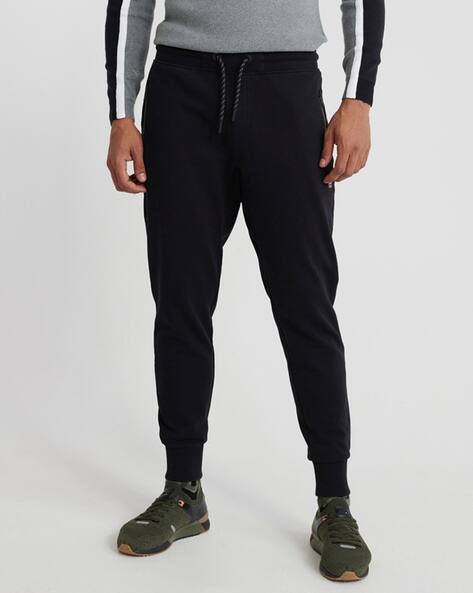 Buy Navy Blue Track Pants for Men by SUPERDRY Online | Ajio.com