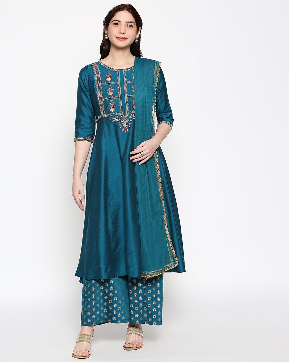 Pantaloons Womens Cotton Kurta – Lady India