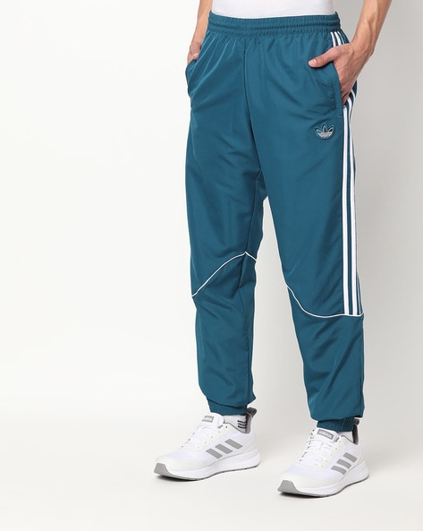 blue joggers adidas