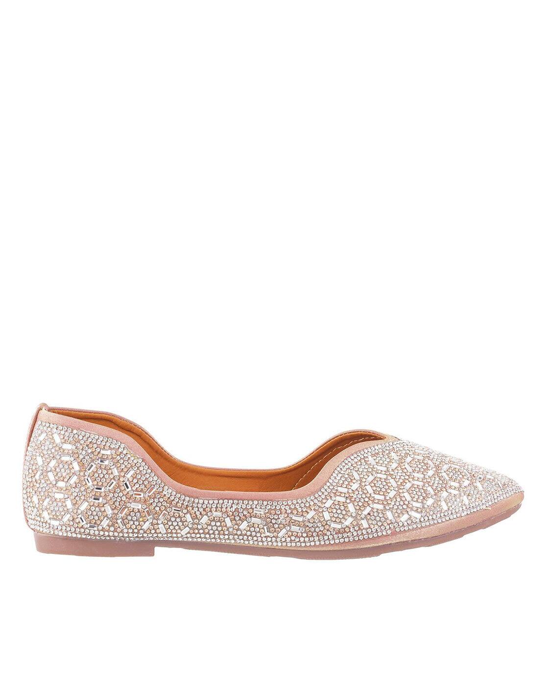 cream flat mules