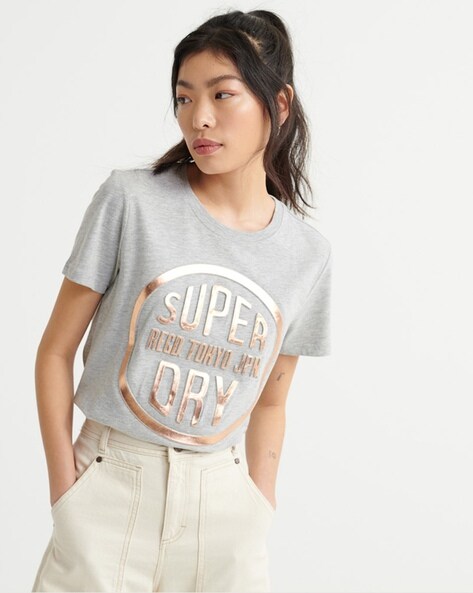 Workwear Emboss Entry Crew-Neck T-shirt
