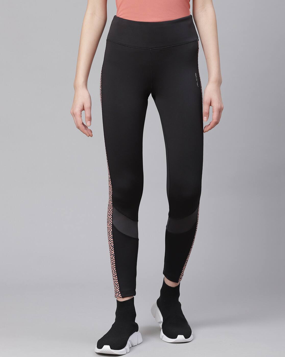 womens black fitted joggers
