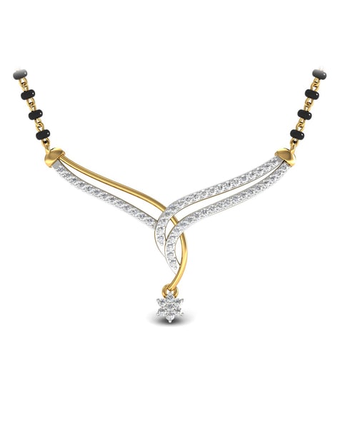 pc jewellers diamond mangalsutra