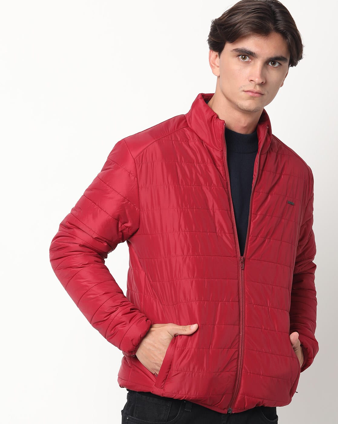 flying machine maroon jacket