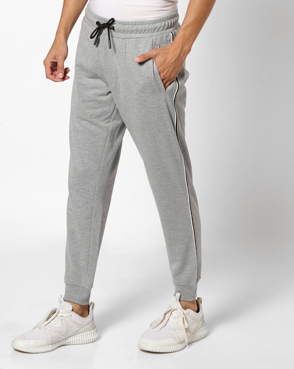 Buy Grey Track Pants for Men by OKANE Online | Ajio.com