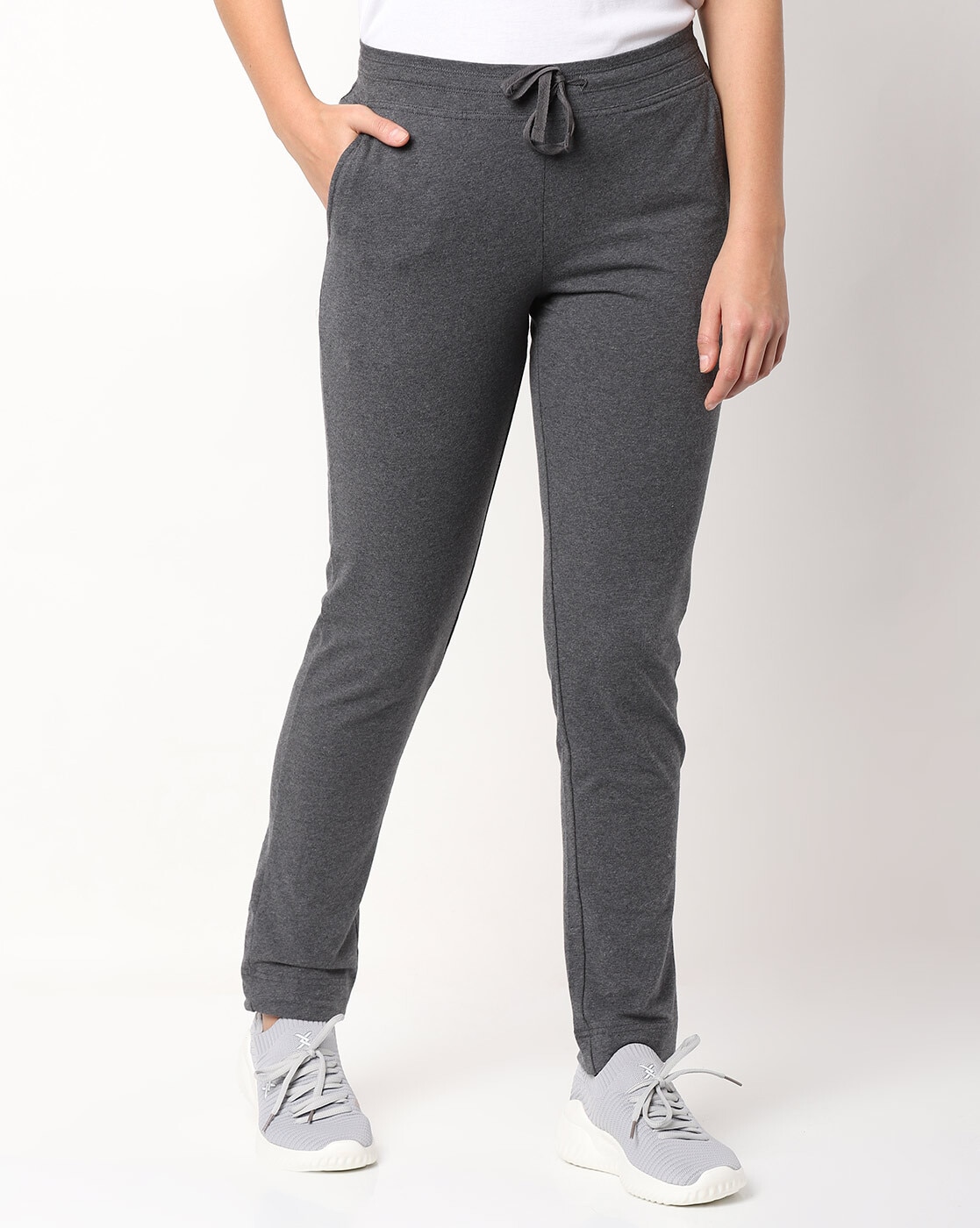 Buy Jockey Stretch Capri Pants - Grey at Rs.849 online