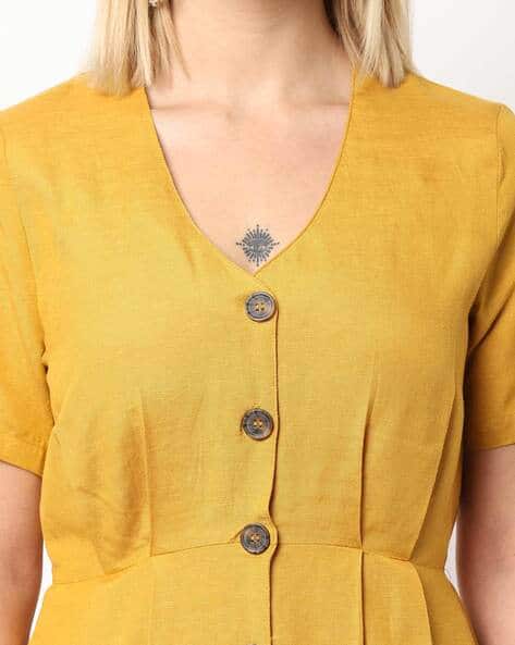 Buy Golden Dresses for Women by ONLY 