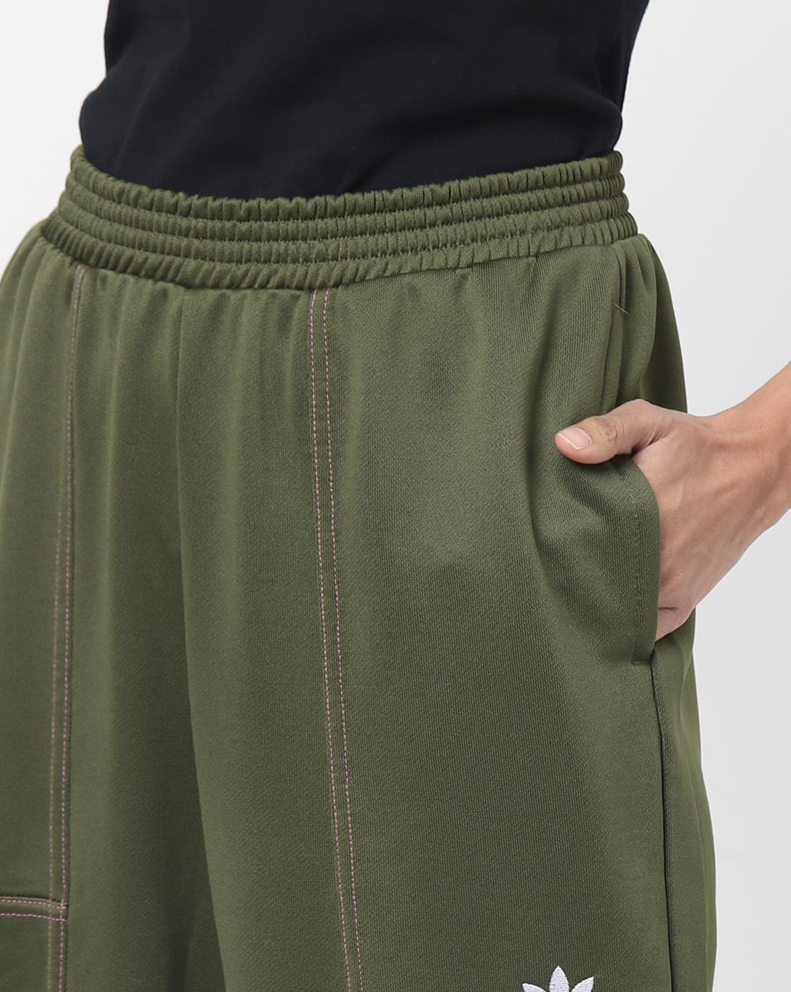 Buy Green Track Pants for Women by Adidas Originals Online