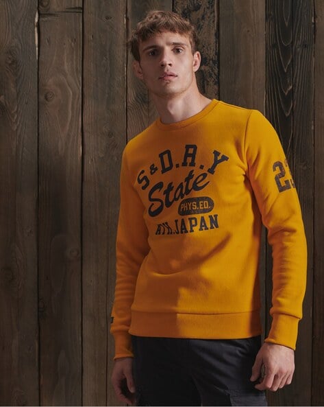 Buy Yellow Sweatshirt & Hoodies for Men by SUPERDRY Online