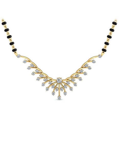 pc jewellers diamond mangalsutra