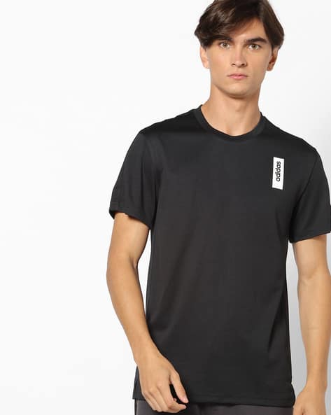 Buy Black Tshirts for Men by ADIDAS 