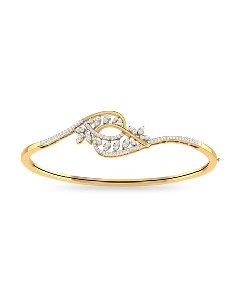 Sparkling Diamond Bracelet For Women In 18K Gold  Lagu Bandhu