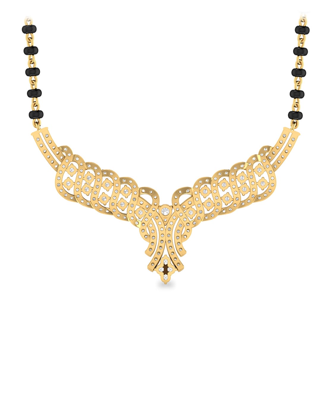 Gold mangalsutra online pc on sale jewellers