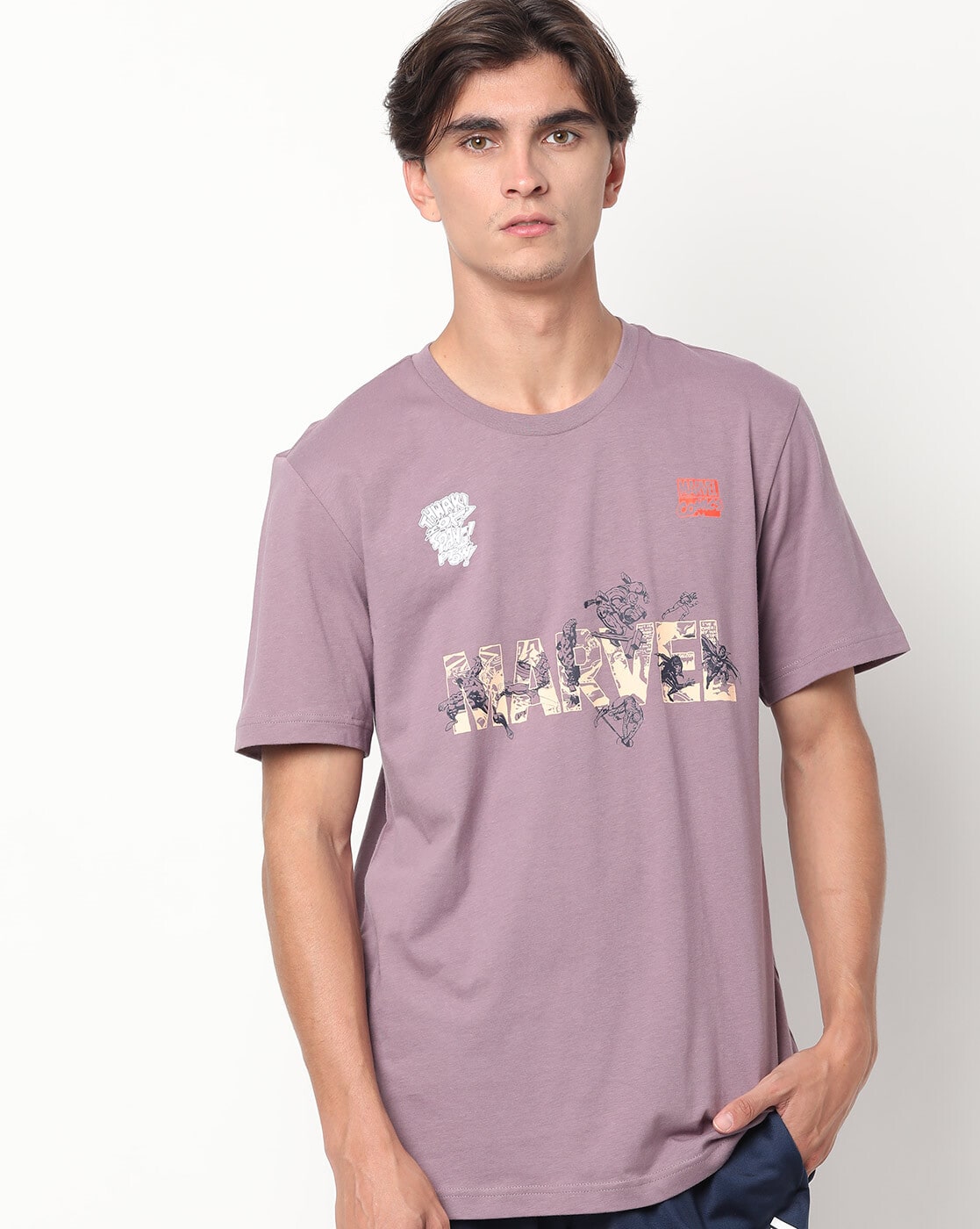 Peligro Reorganizar por no mencionar Buy Purple Tshirts for Men by ADIDAS Online | Ajio.com